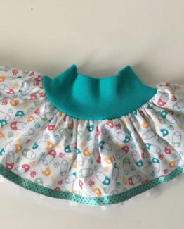Jupe bébé imperdables bleues